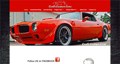 Desktop Screenshot of carlscustomcars.com