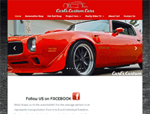 Tablet Screenshot of carlscustomcars.com